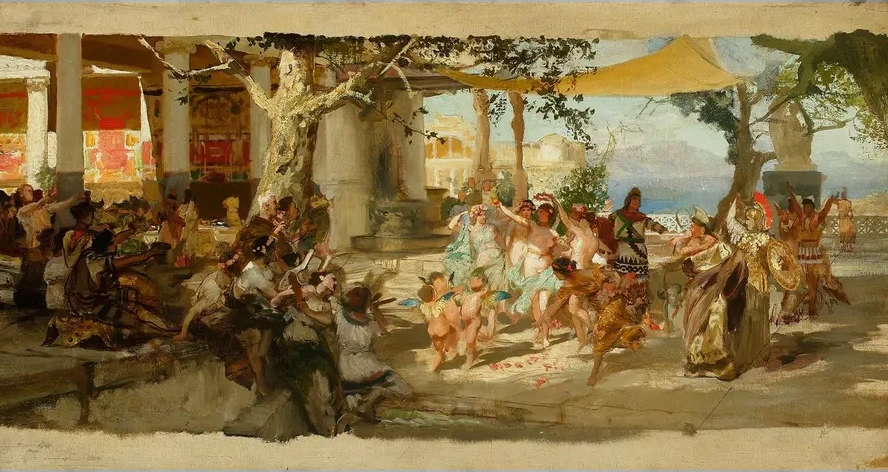 Sketch for Judgement of Paris