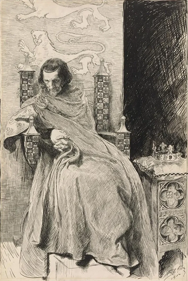 Sketch for King John, from KingJohn