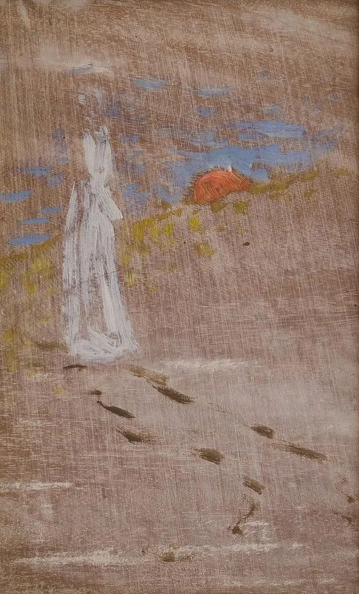 Sketch for The Girl and Death (Walking)