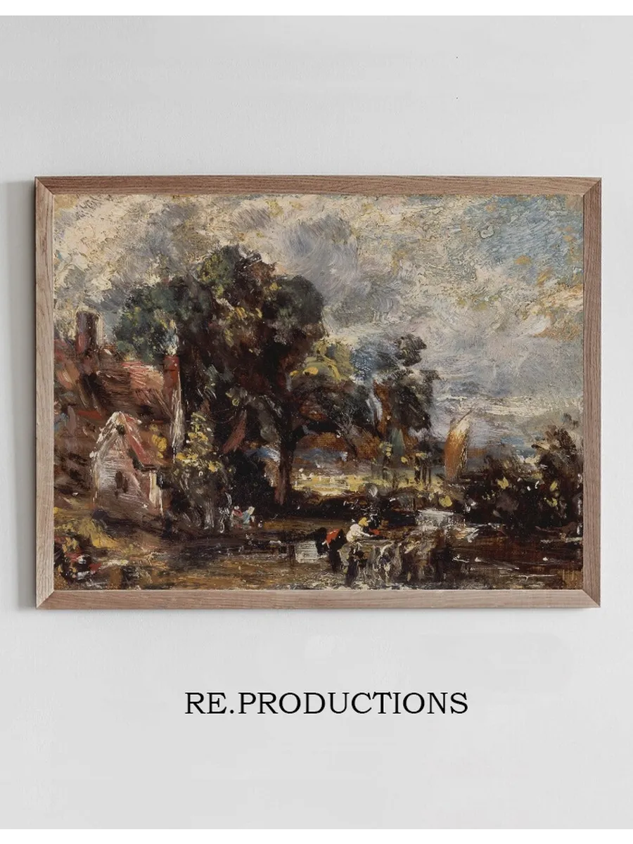 Sketch for The Haywain