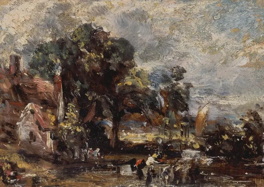 Sketch for The Haywain