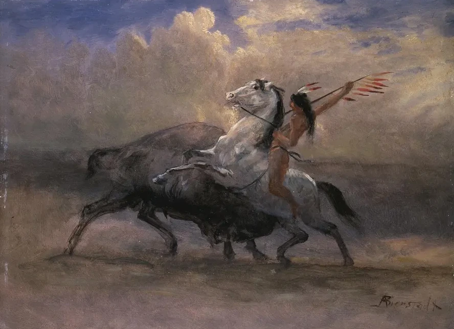 Sketch for The Last of the Buffalo