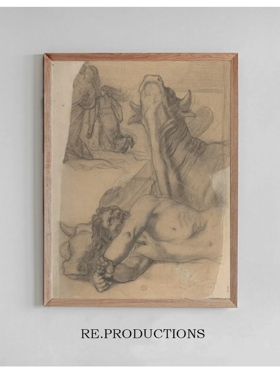 Sketch for War, Painting in the Museum of Picardy at Amiens