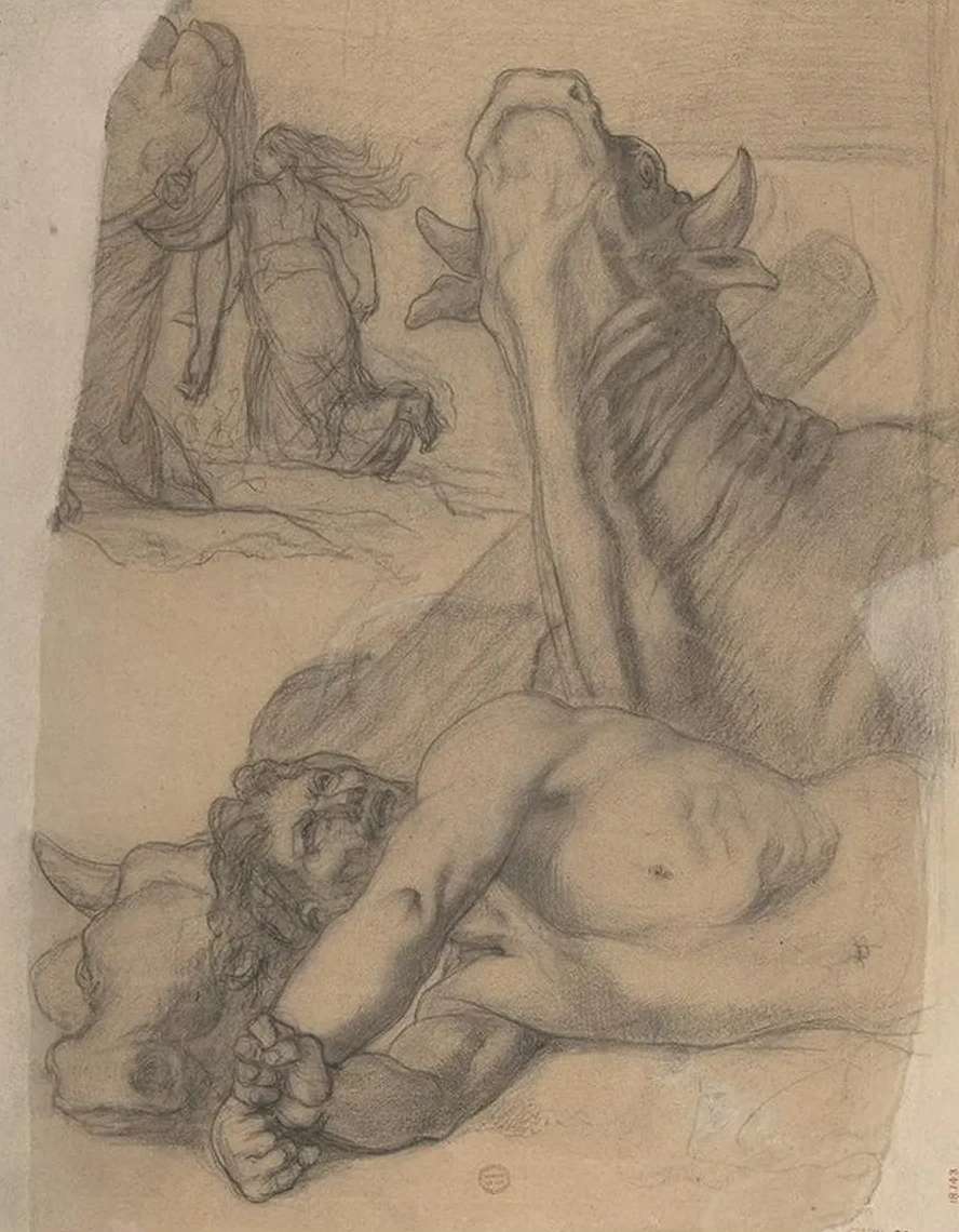 Sketch for War, Painting in the Museum of Picardy at Amiens