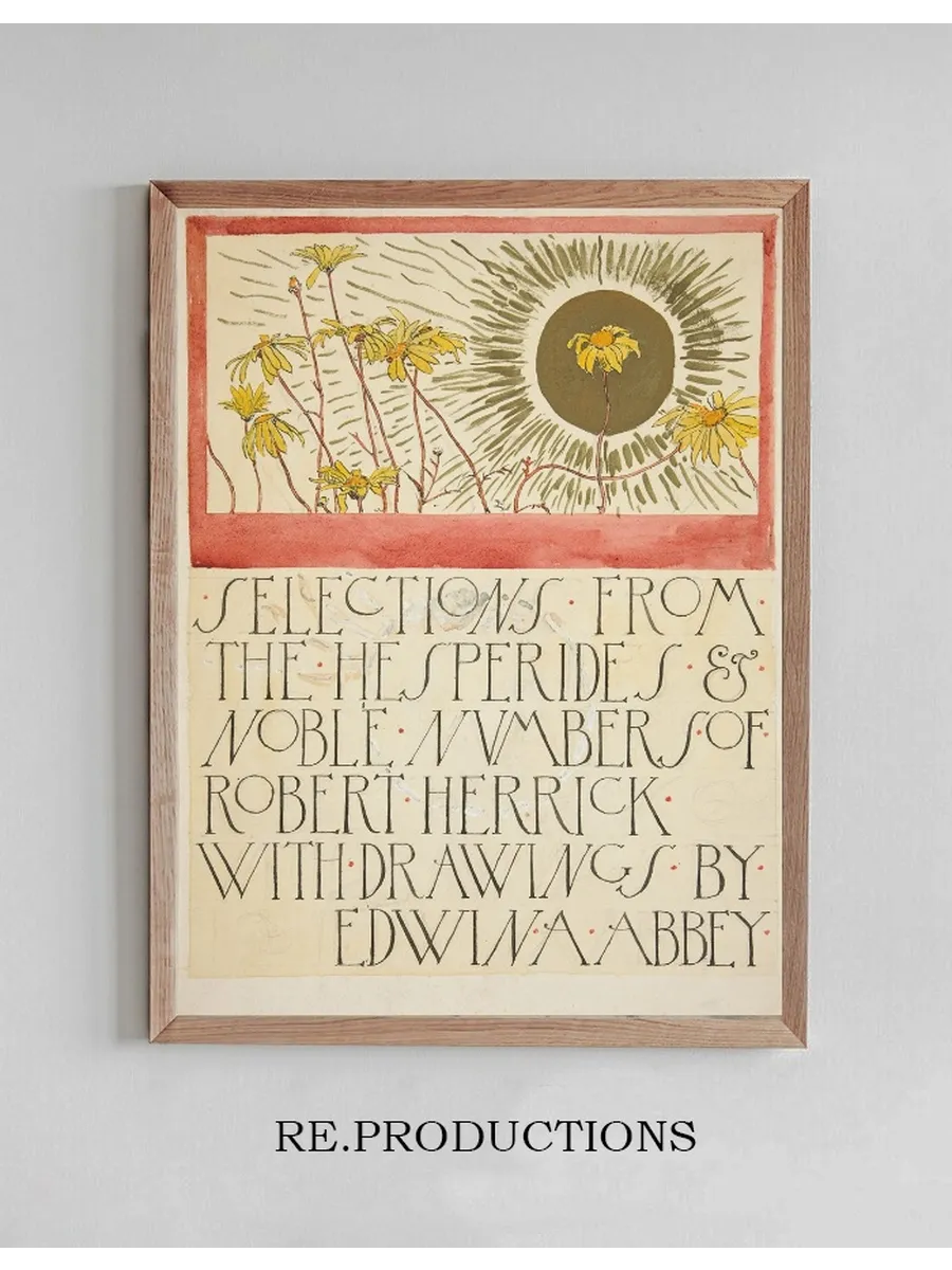 Sketch for an Illustration for Selections from the Poetry of Robert Herrick
