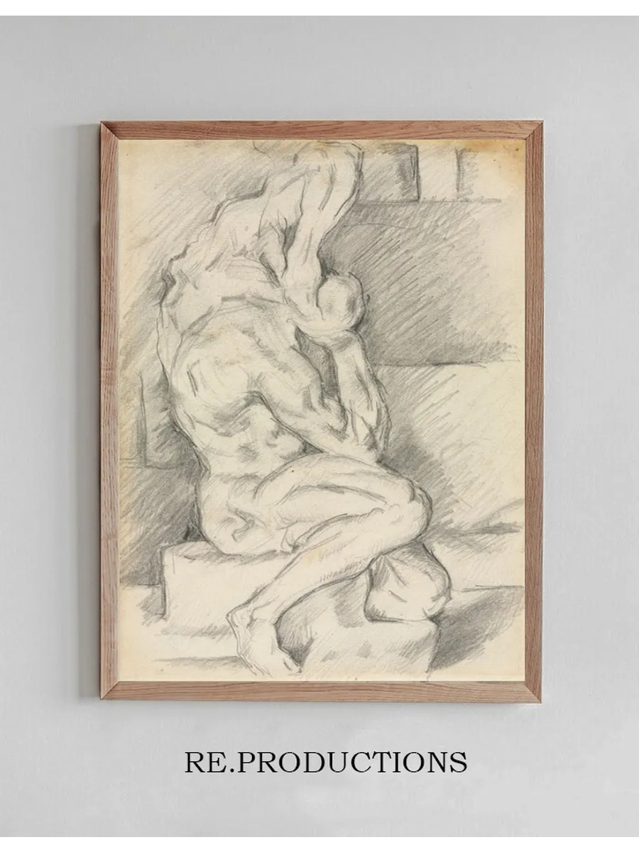 Sketch of Anatomical Sculpture
