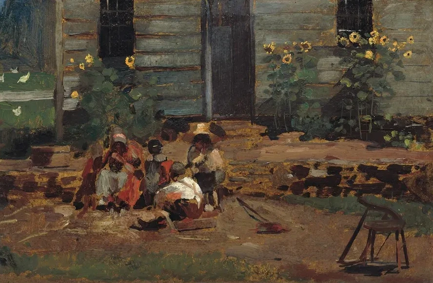 Sketch of a Cottage Yard