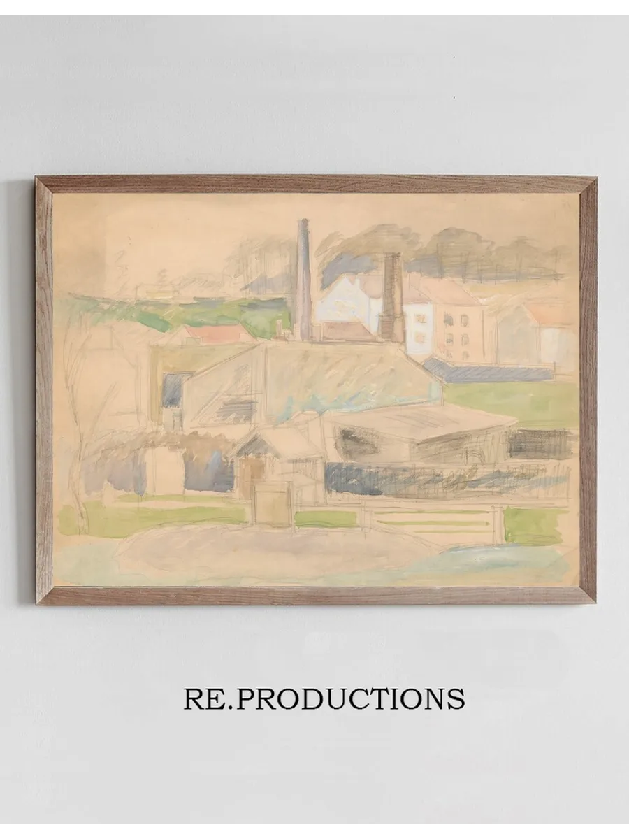 Sketch of a City Landscape