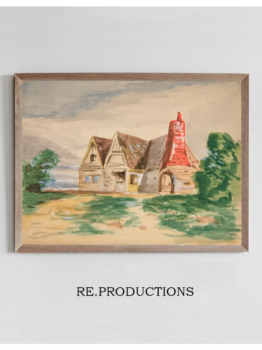 Sketch of a Countrycottage