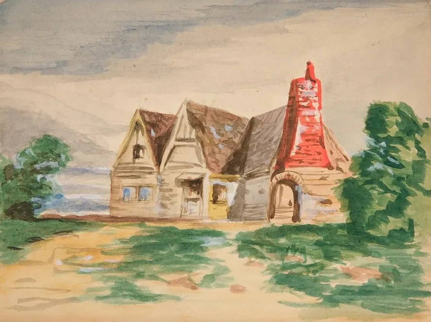 Sketch of a Countrycottage