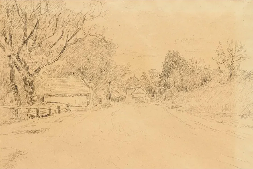 Sketch of a Village Street