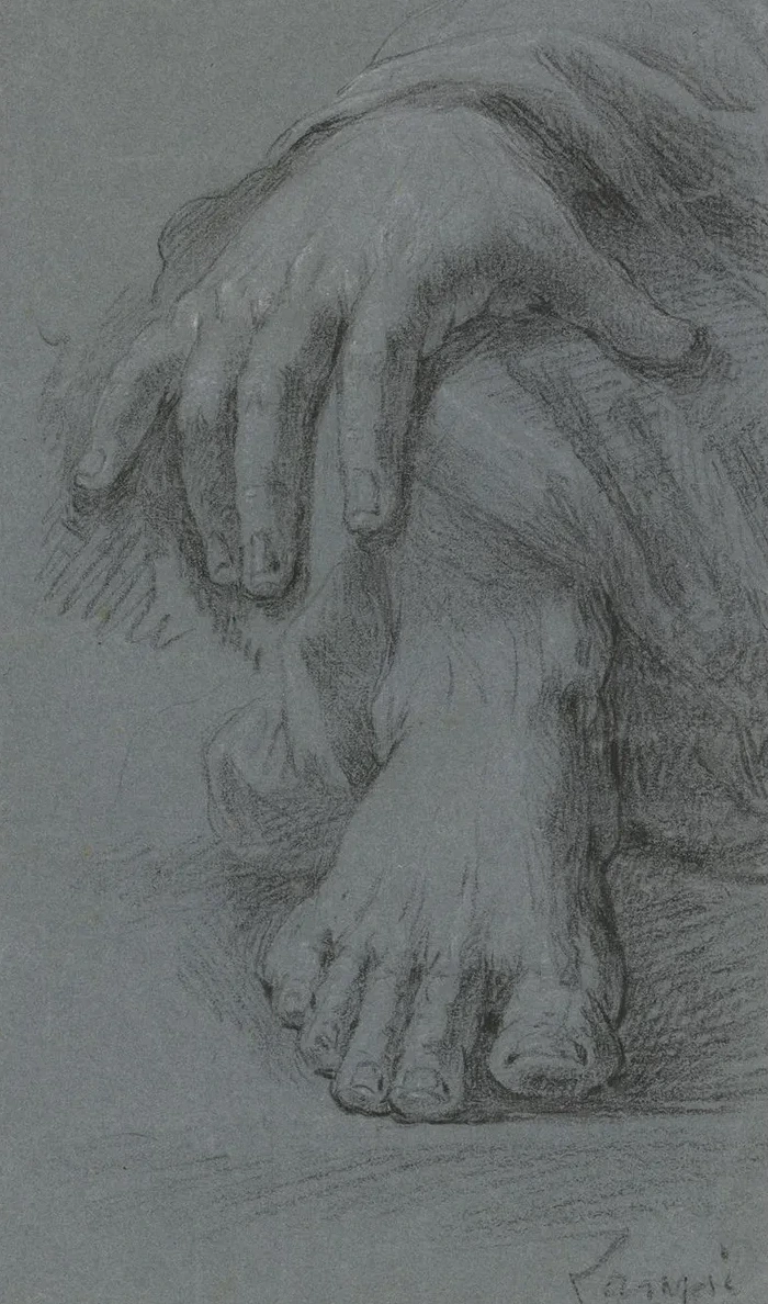 Sketch of Hand and Foot