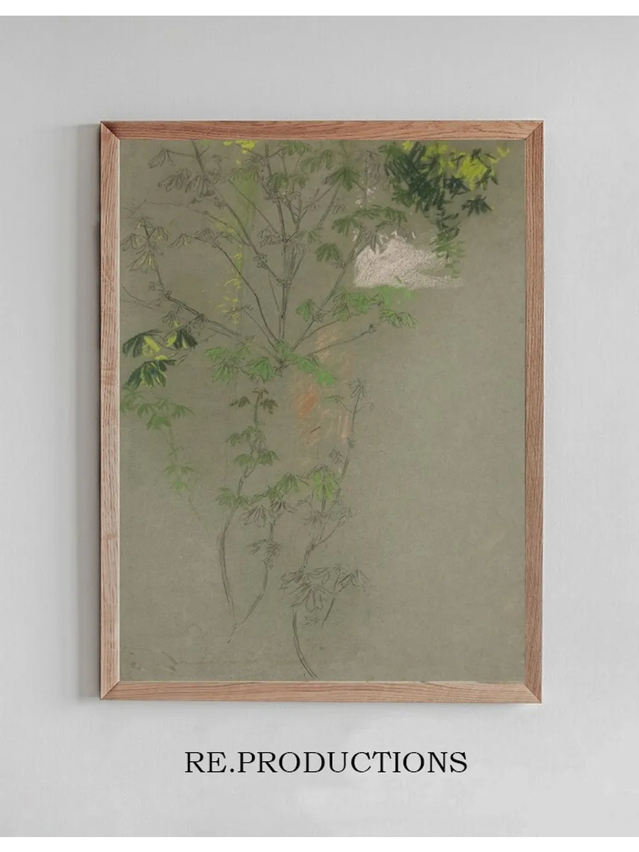 Sketch of Leafing Treebranches