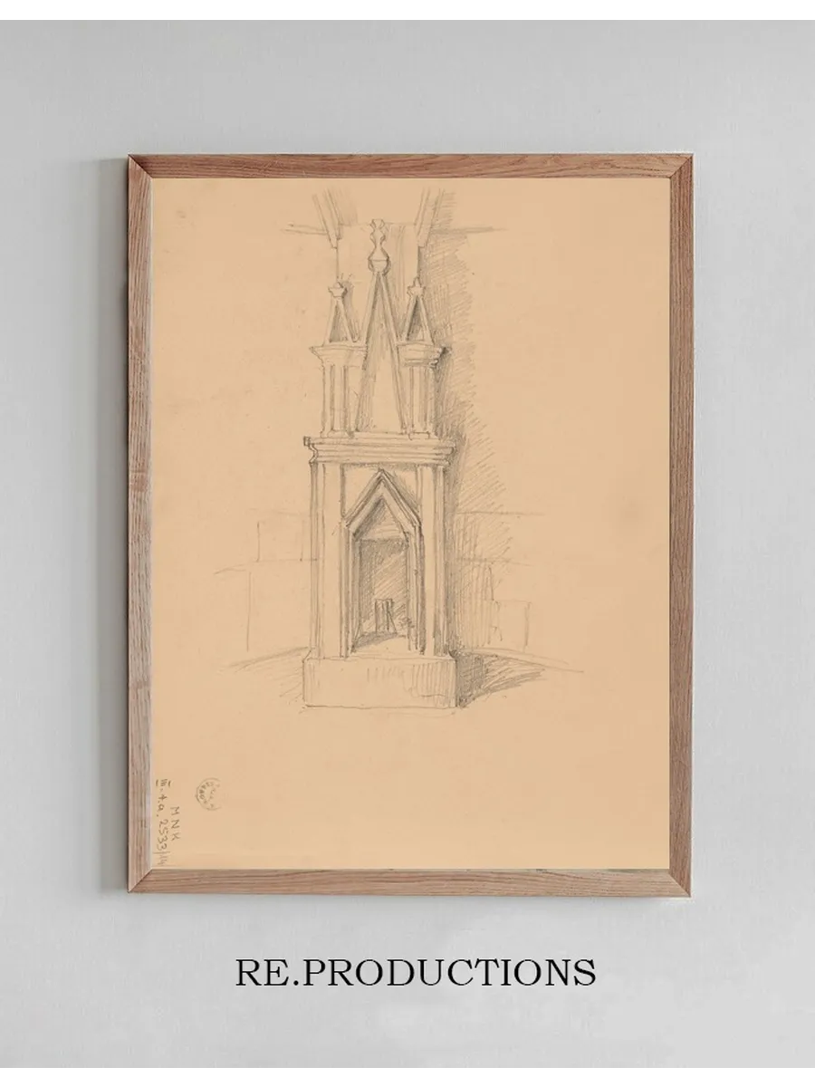 Sketch of the Ruins of the Castle in Smole