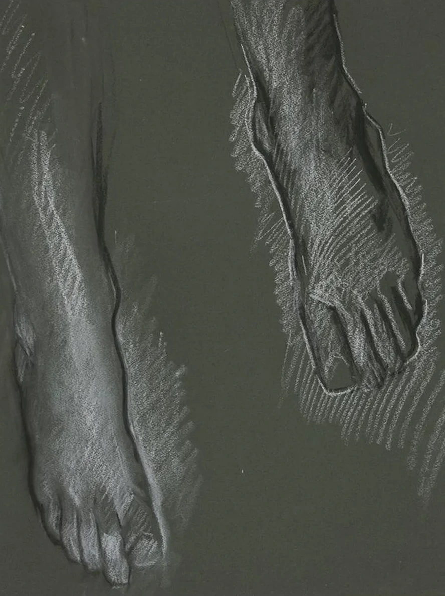 Sketch of Two Feet