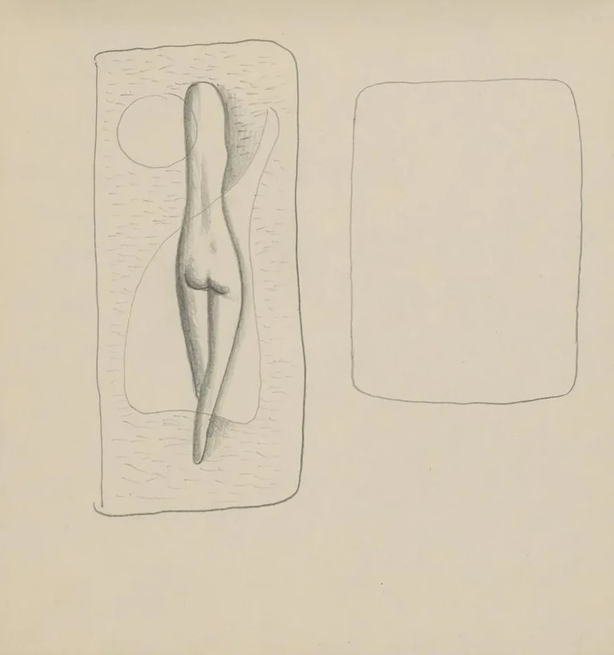 Sketchbook with Various Studies