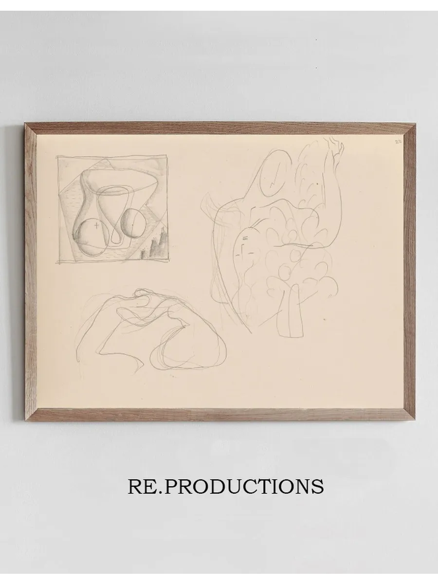 Sketchbook with Various Studies
