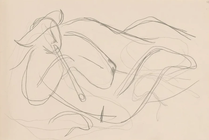 Sketchbook with Various Studies