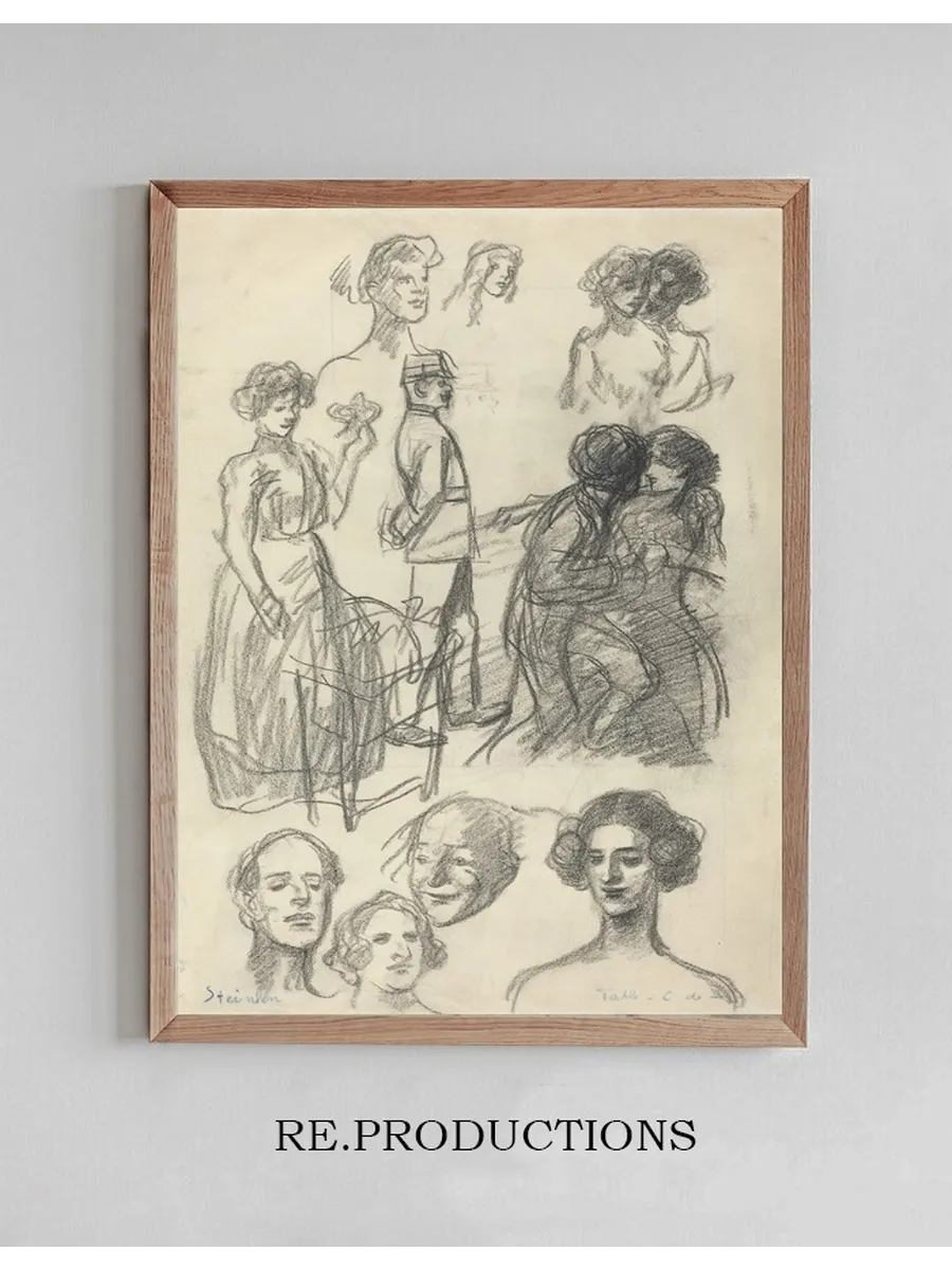 Sketches for Lovers on a Bench