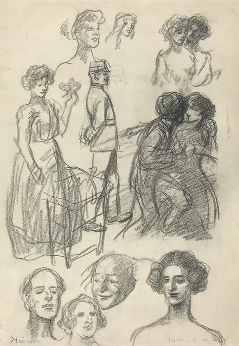 Sketches for Lovers on a Bench