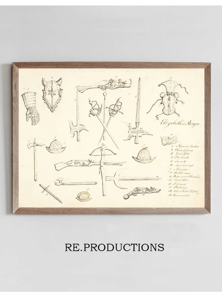 Sketches of Armour Study for Elizabeth I