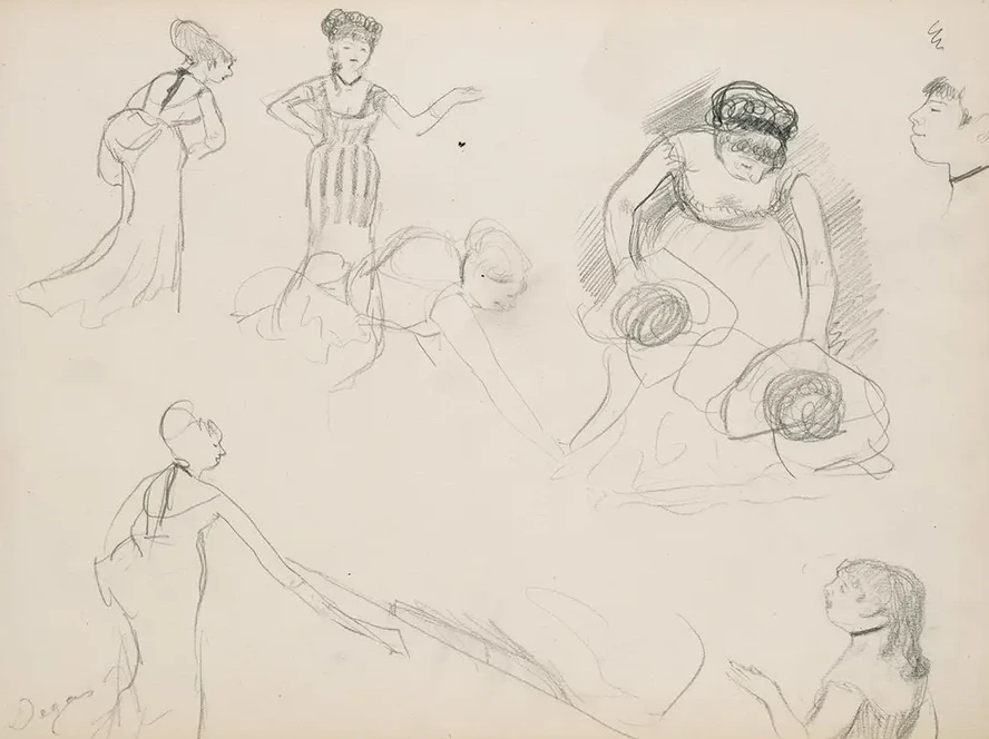 Sketches of Caf Singers