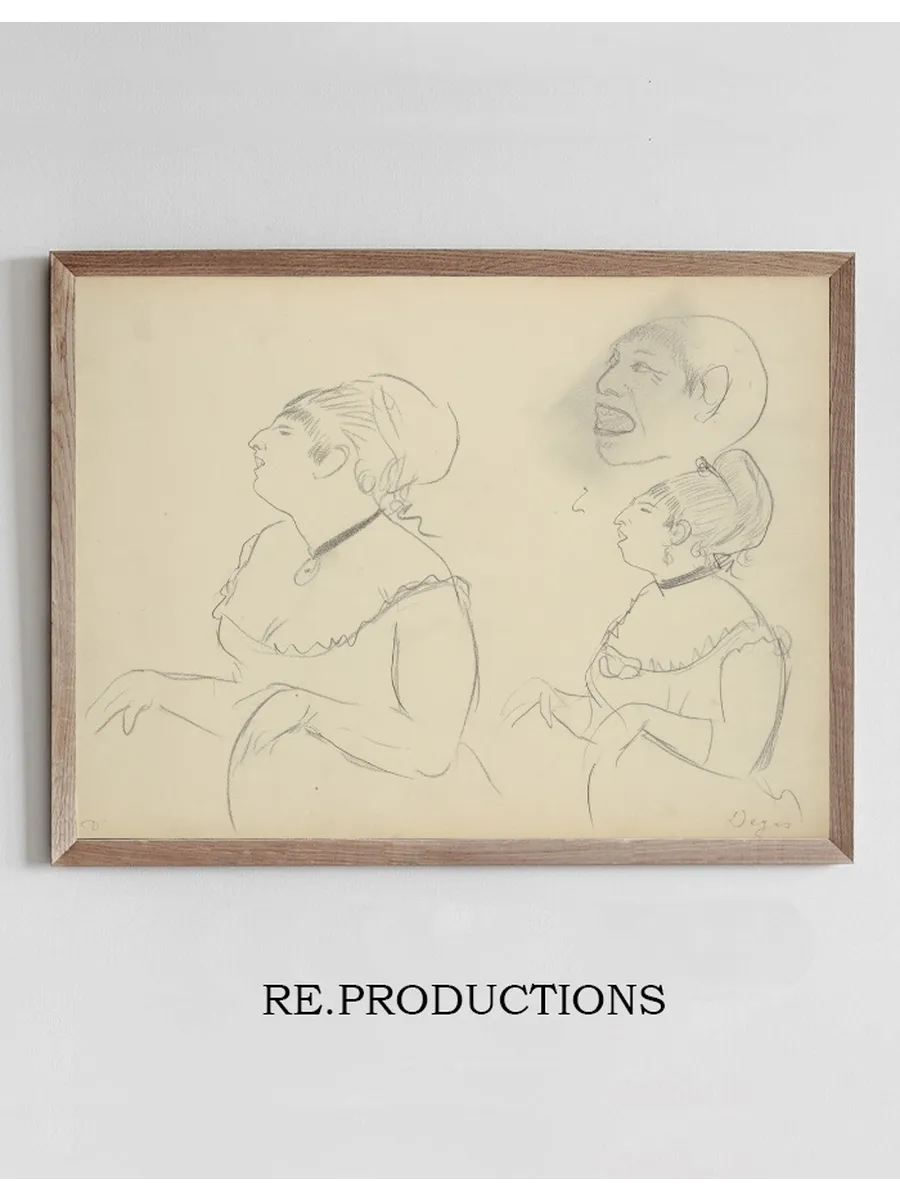 Sketches of Caf Singers