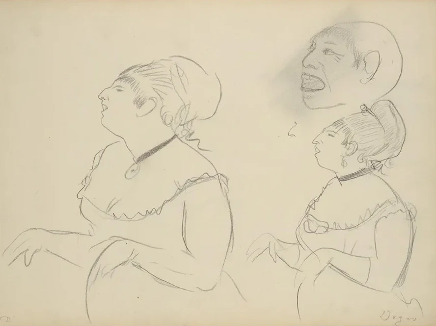 Sketches of Caf Singers