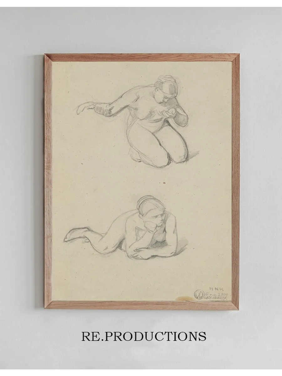 Sketches of a Nude Female