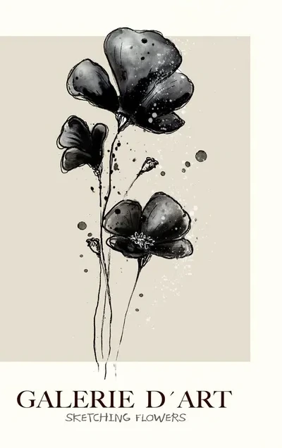 Sketching Flowers