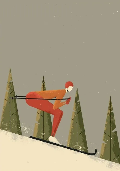 Skiing