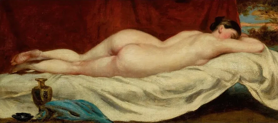 Sleeping Female Nude