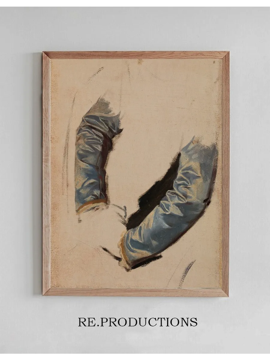 Sleeves of King's Attire. Study to the Painting The Death of Barbara Radziwi