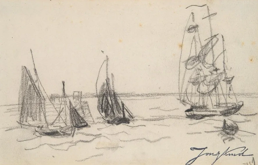 Small Sailboats and aThree - Master