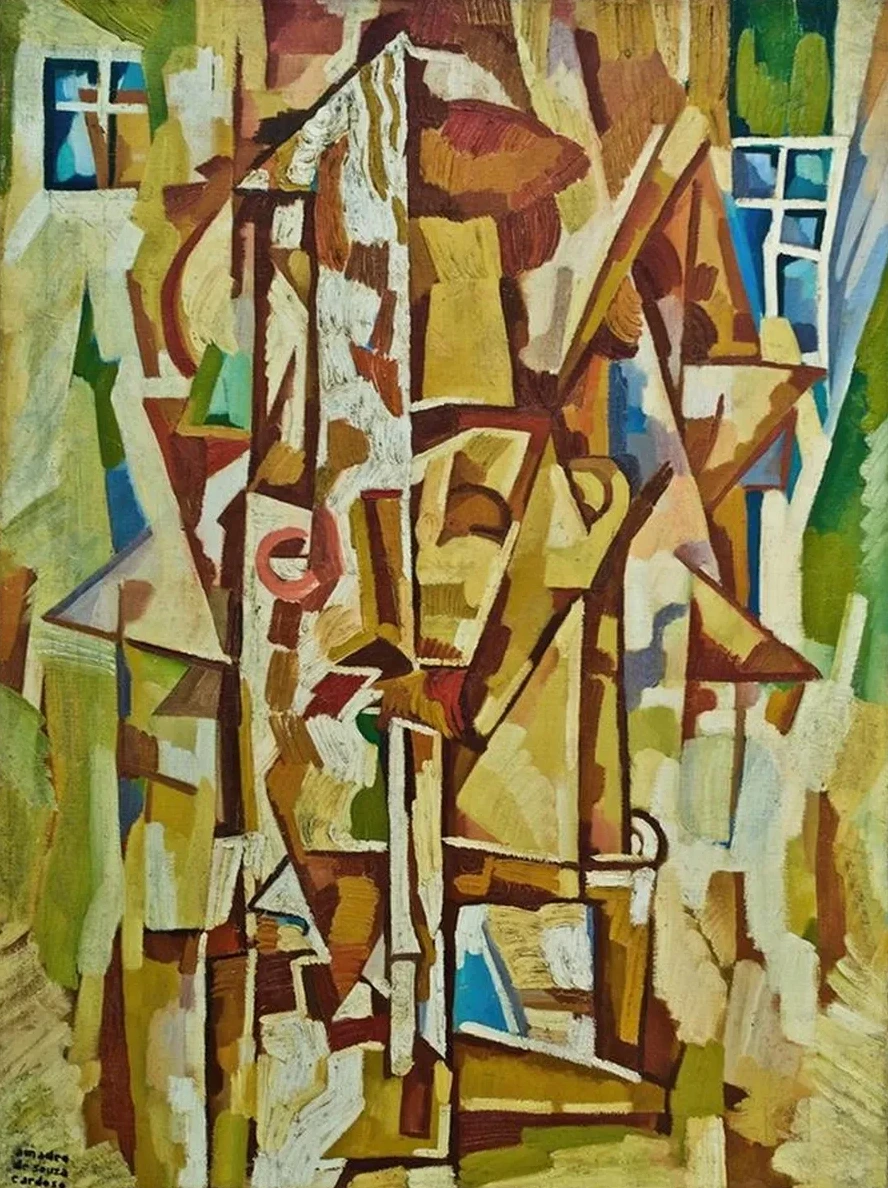Smoker with a Cigarette - Holder
