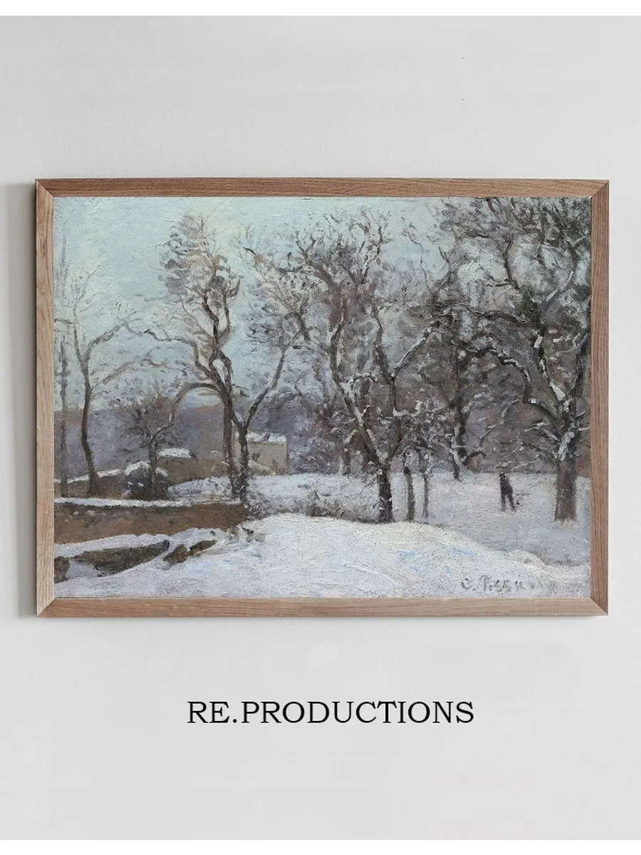 Snow at Louveciennes