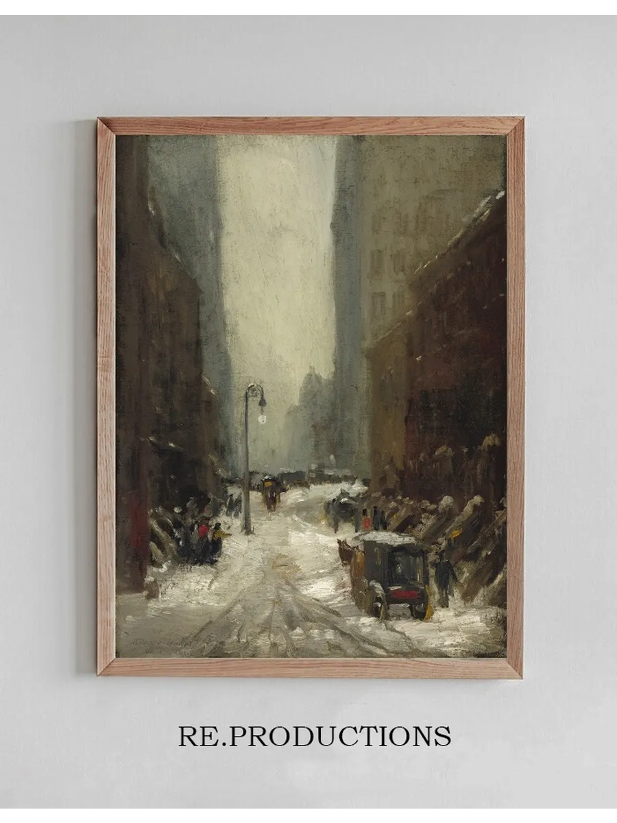 Snow in New York