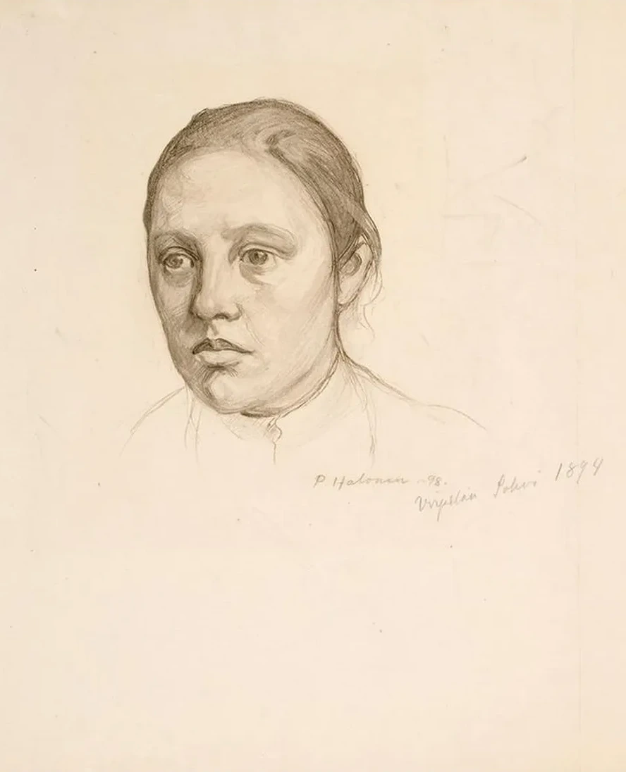 Sohvi Virpel (the Artist's Sister)