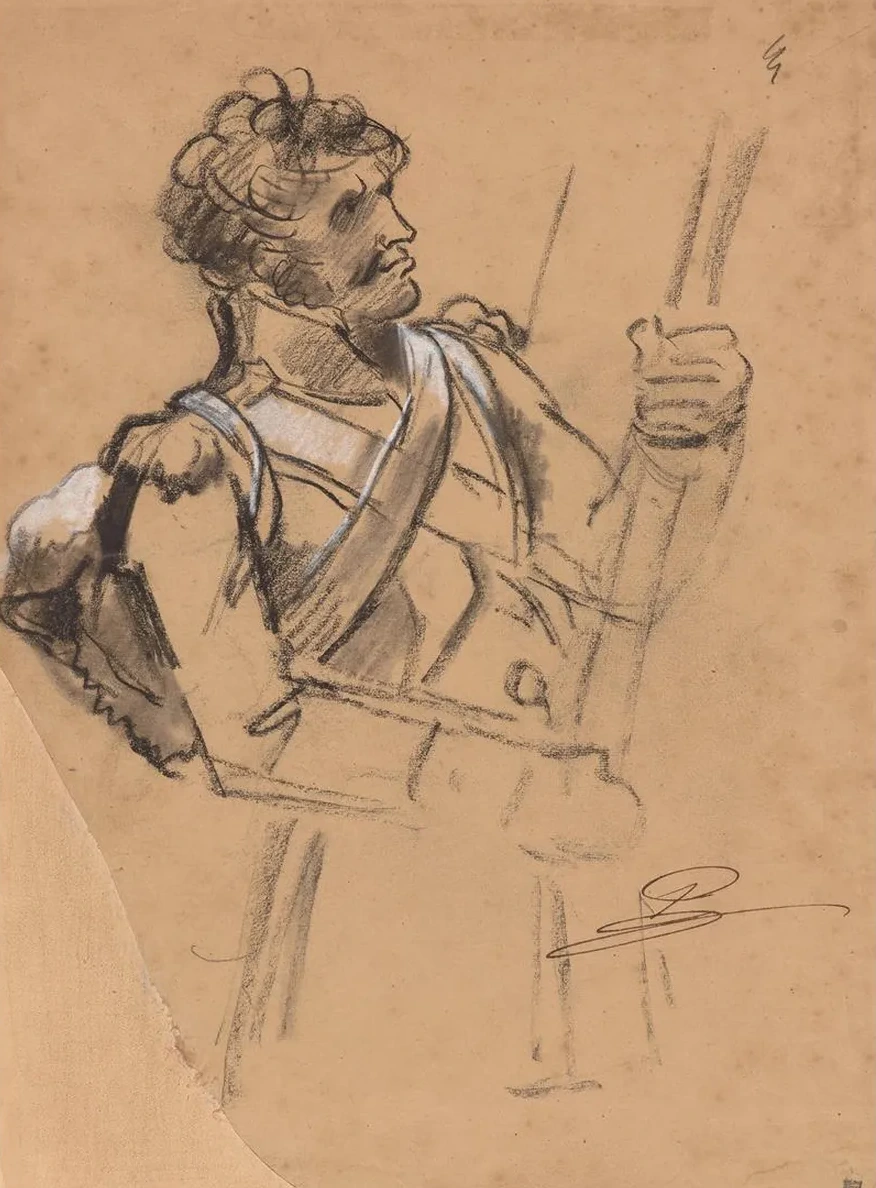 Soldier Loading His Rifle