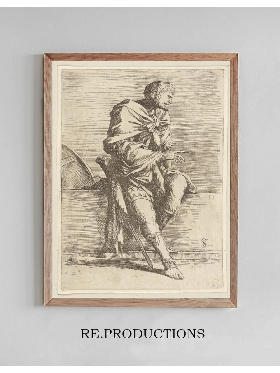 Soldier, Seated