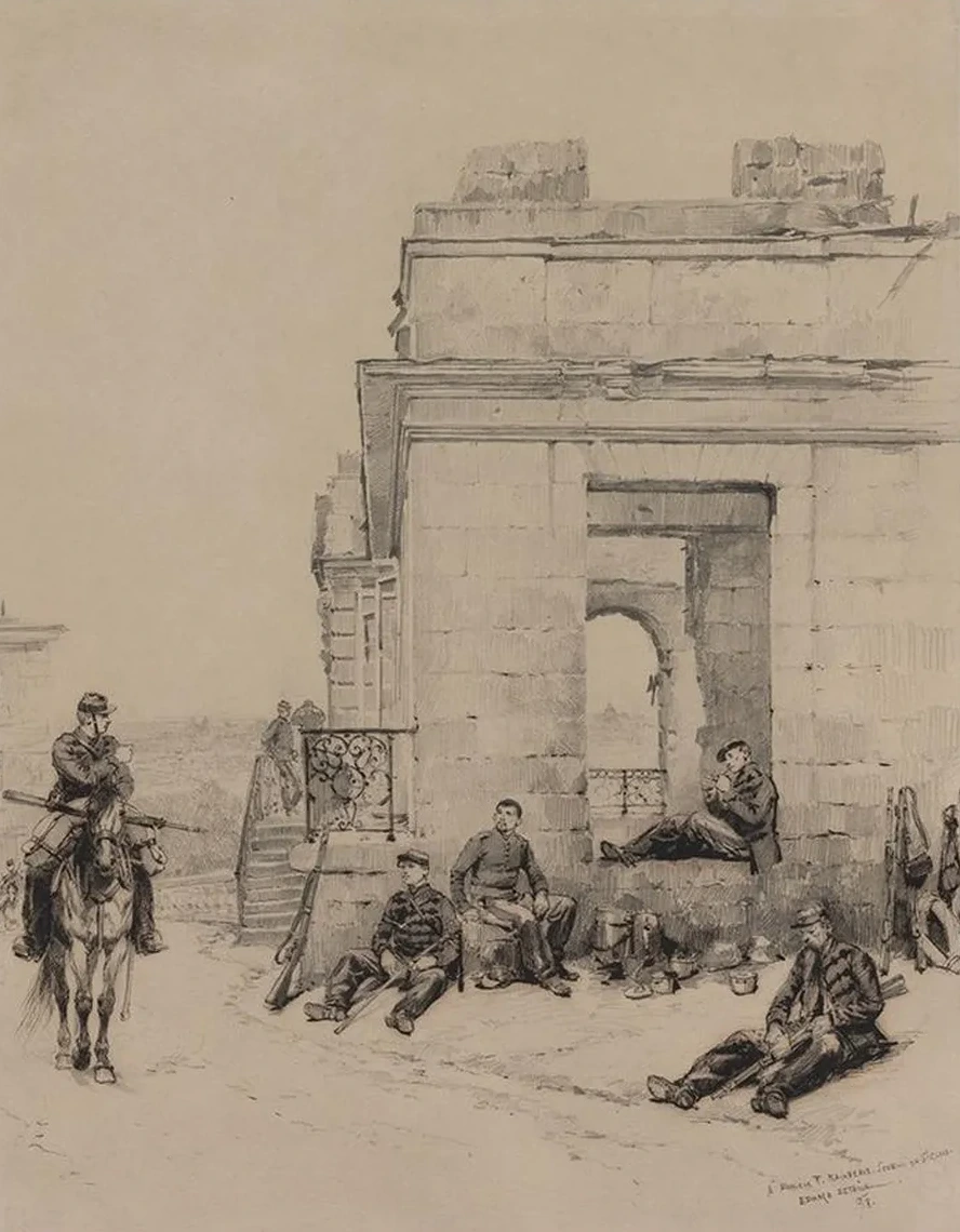 Soldiers Resting