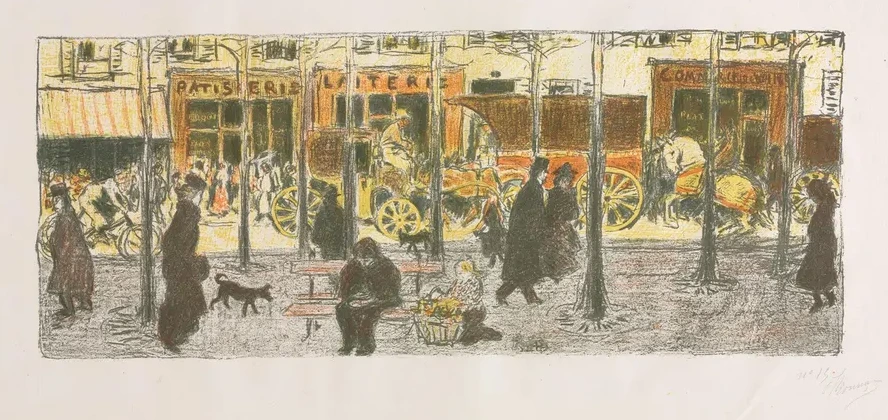 Some Aspects Of Paris Life, Boulevard