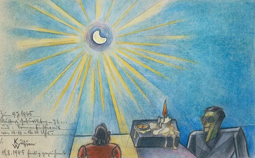 Sonnenfinsternis Und Geburtstag Der Mutter