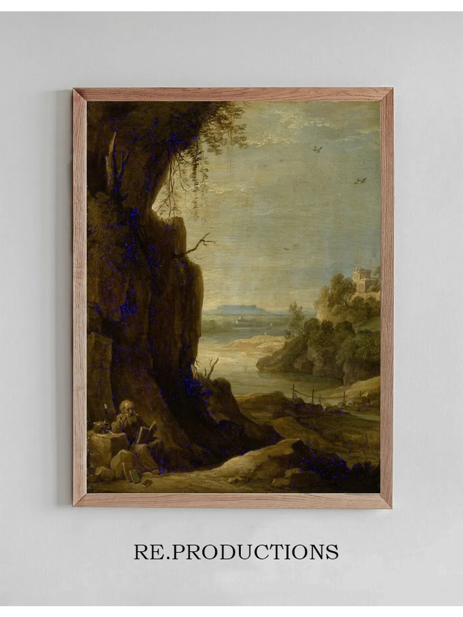 Southern Landscape with St Anthony the Hermit