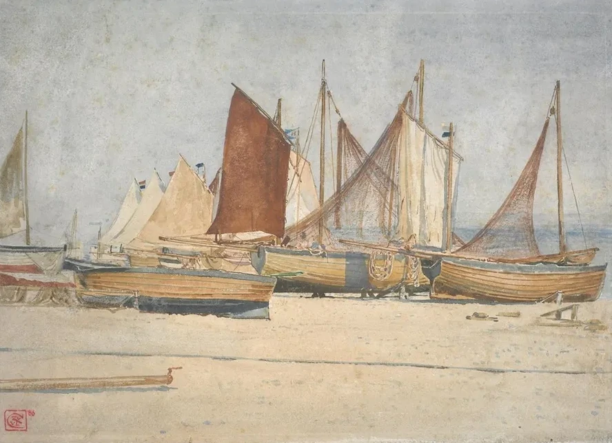Southwold a Study of Sails