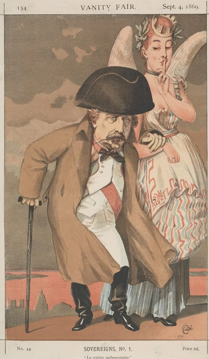 Sovereigns, (No. 1) Le Regime Parlementaire, (Napoleon III), from Vanity Fair