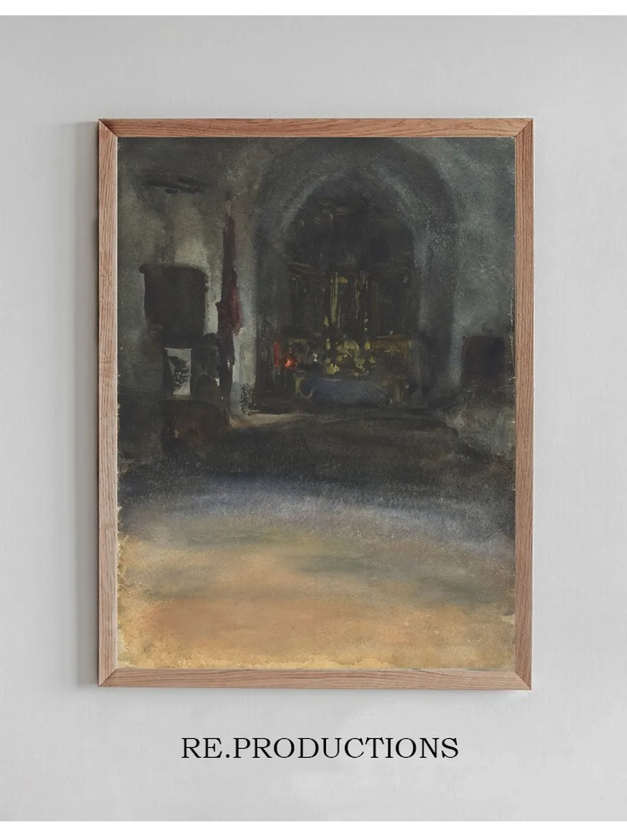 Spanish Church Interior