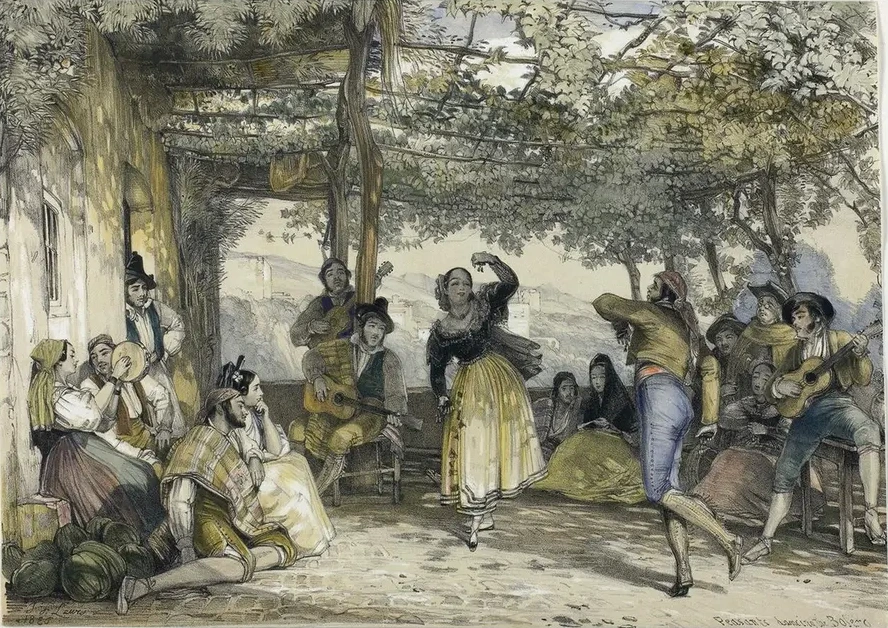 Spanish Peasants Dancing the Bolero
