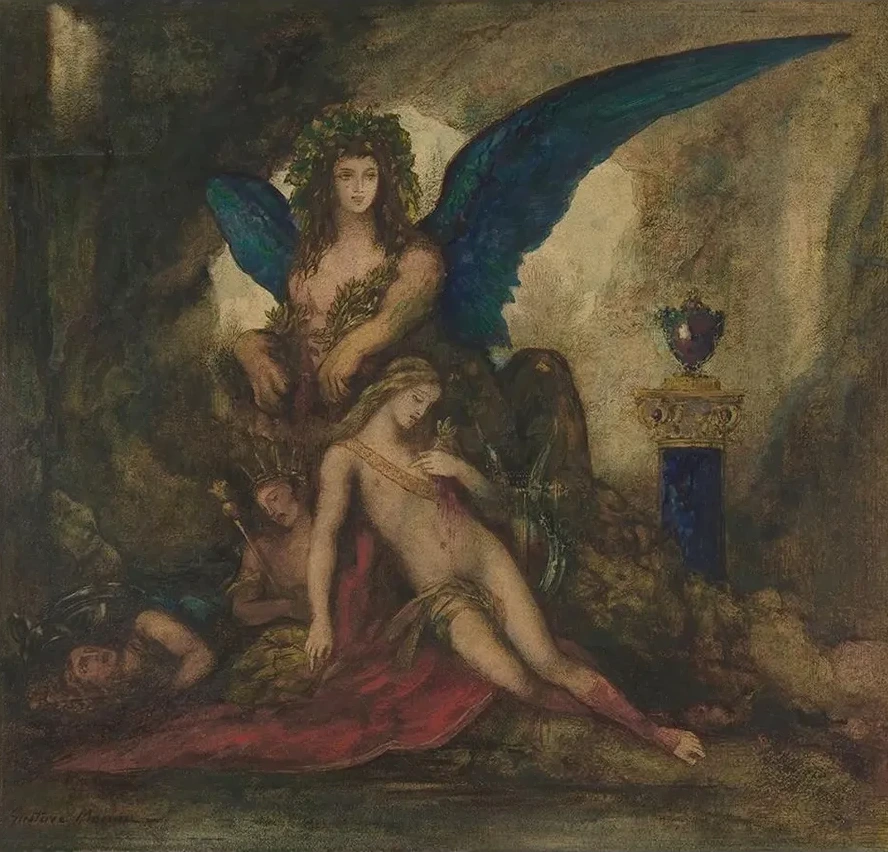 Sphinx in a Grotto (Poet, King and Warrior)