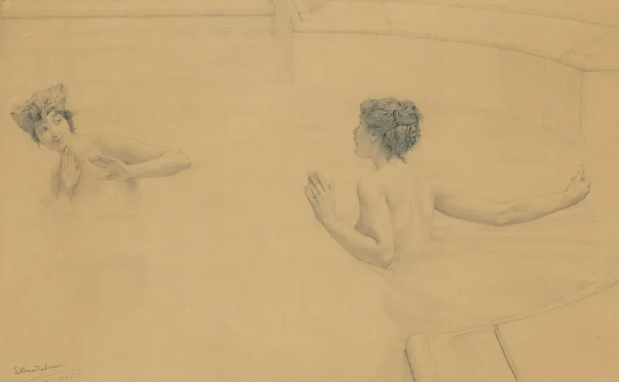 Splashing the Bathers